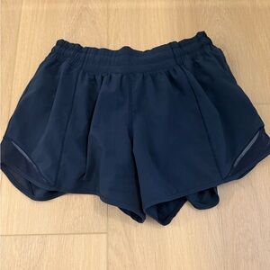 Lululemon Athletica Dark Blue Athletic Shorts